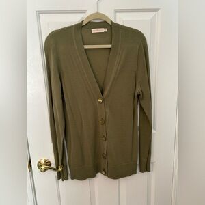 Tory Burch Sage Green cardigan